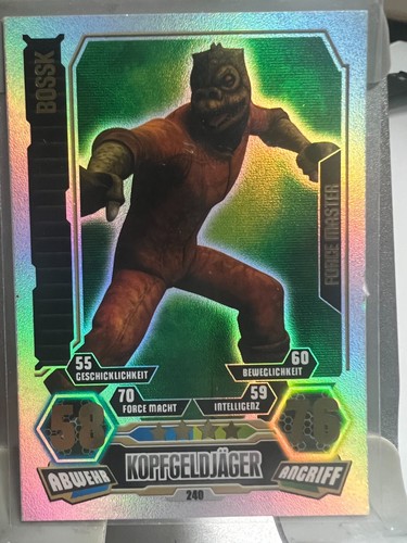 Bossk match attax karte - attax, force