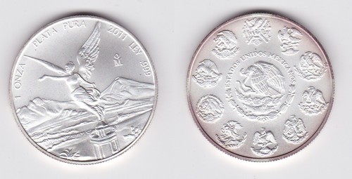Onza plata pura münze - onza,