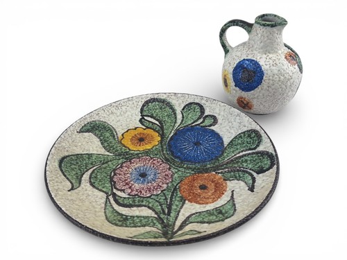 Ruscha keramik set - keramik, wandteller