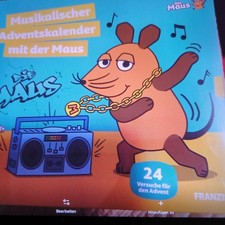 Musikalischer Adventskalender mit der Maus Kinder Spaß Franzis Verlag