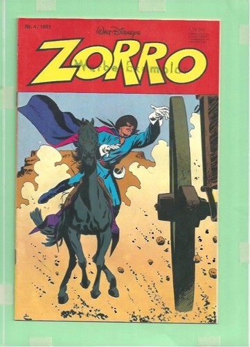 Ehapa verlag zorro nummer - -,