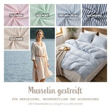Musselin stoff meterware - stoff,