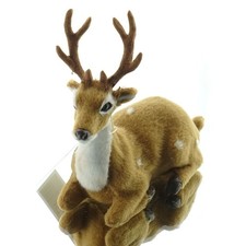 Weihnachtsdeko Rehkitz Braun &