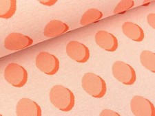 Hamburger Liebe Jacquardjersey Weekender Double Dots meringa-nude-luce rosso