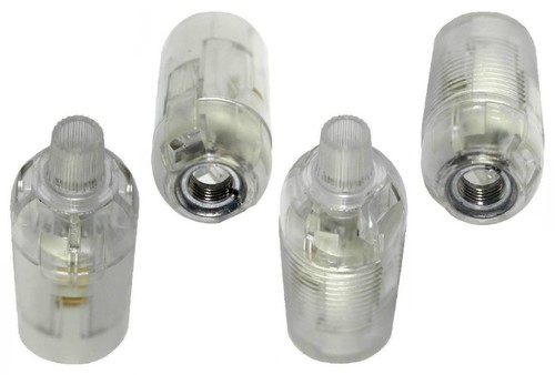 Steckfassung e14 transparent - e14,