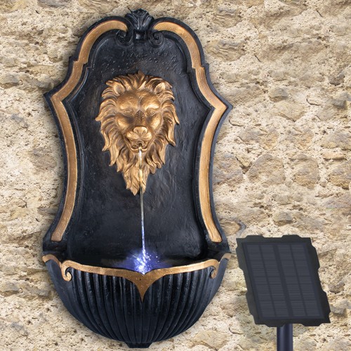 Solar gartenbrunnen - solar,