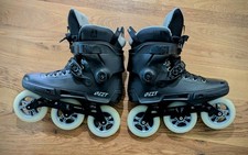 NEXT Powerslide Pro 110 Skates mit Ego SL Trinity Alu Frames Gr:46-47 US12-12,5