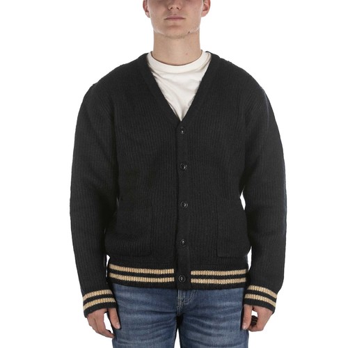 Guess luka strickjacke blau - go,