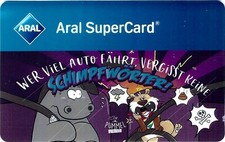 Aral Super Cards  - Pummel Rarität - Schimpfwörter