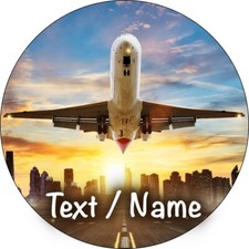 Flugzeug Tortenaufleger Party