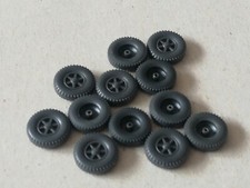 Lot 1250 Konvolut 12 Räder 12mm auch Trilex  von Wiking in 1:87 aus Sammlung