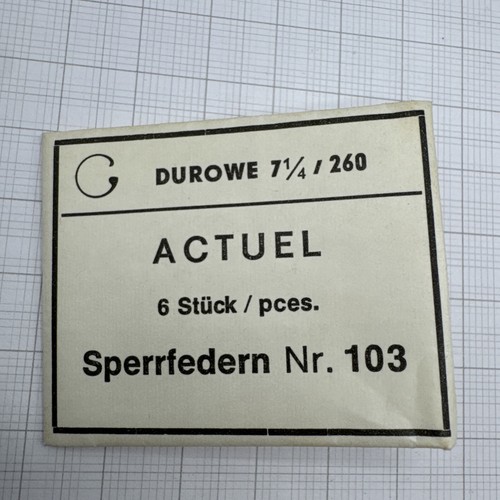 Actuel sperrfedern durowe - actuel,