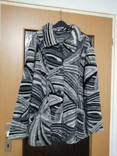 Doris Streich Damen warme Woll Strickjacke mit Knopfleiste und Taschen Gr. 50/52