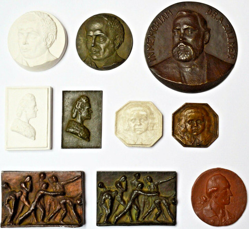 Bronzetafeln bronze mit 4 - bronzetafeln,