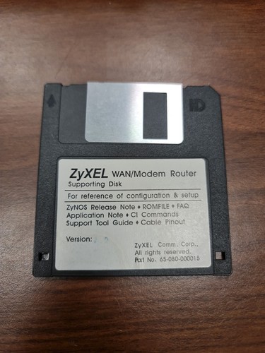 Zyxel wan modem - wan, router