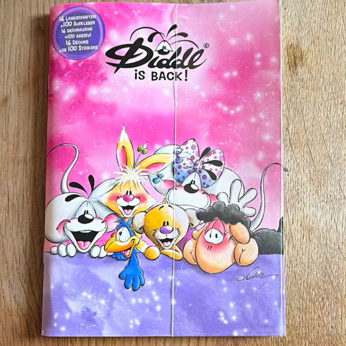 Diddl stickerheft mit - diddl, a5