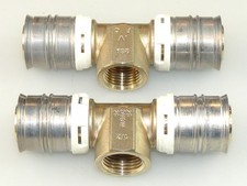 2 x ALPEX DUO F50 T-STÜCK 26