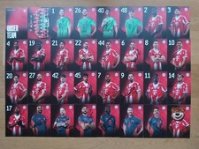 Satz Original Autogrammkarten