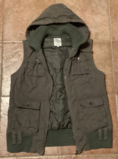 Tom Tailor Outdoor Weste gefüttert Gr. L oliv grün