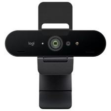 Logitech Webcam Brio Ultra HD 4K 4096 x 2160 Farbe schwarz inkl. Privacy Cover