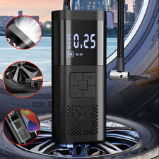 Elektrische Luftpumpe 12V 150PSI Akku Fahrrad Reifen Druckluft Wiederaufladbarer