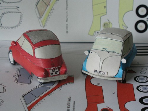 Bmw isetta bastelbogen - bmw,