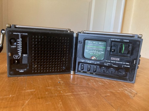 Sony icf 7800 radio zum - sony,