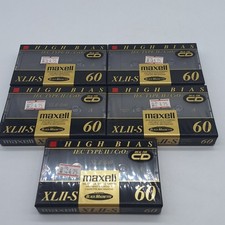 5x Audio Kassetten Maxell XL