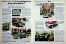 Oldtimer Praxis 1092) Austin Healey Sprite Restaurierung - ein interessanter Ber