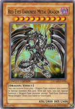 YuGiOh Red-Eyes Darkness Metal Dragon JUMP-EN030 Ultra Rare Englisch Good unl.