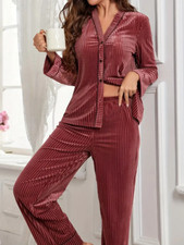Damen Schlafanzug Pyjama