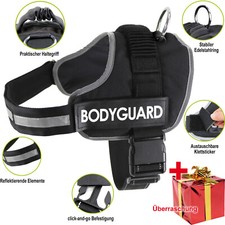 HUNDEGESCHIRR Brustgeschirr gepolstert S M L XL verstellbar REFLEKTIEREND Nylon