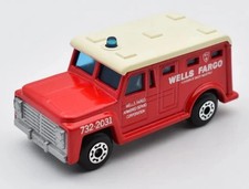 Matchbox Superfast #69 Armored Truck Wells Fargo 732-2031 rot. England Base