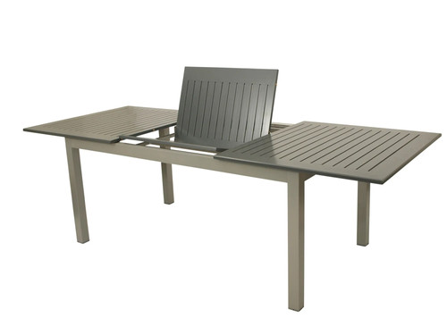 Ausziehtisch aluminium grau - ausziehtisch,