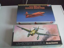 Tamiya + Fuyimi - Flugzeuge Bell X1 und Ju87B Stuka in 1/72 komplett in OVP
