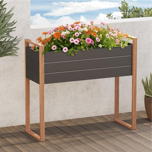 Hochbeet metall garten - hochbeet,