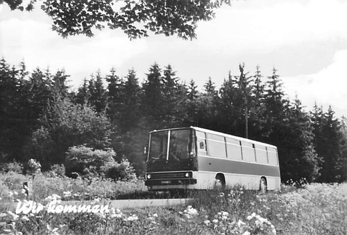 Reisebus ddr wir kommen ak - ddr, "wir