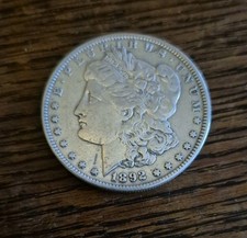 USA Morgan Dollar Coin 1892