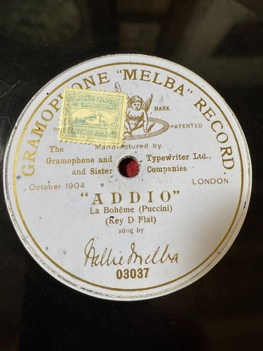 78rpm soprano nellie melba - 78rpm,, soprano,
