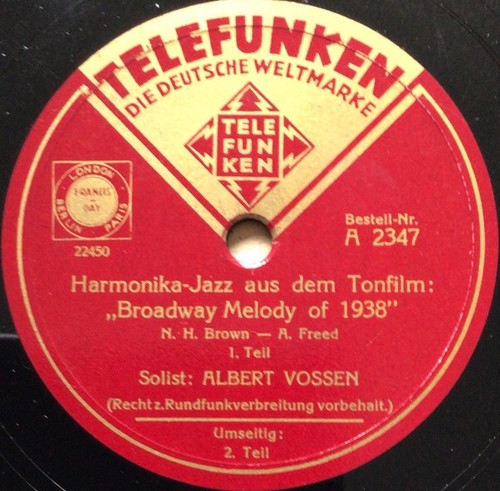 Albert vossen harmonika jazz - albert,