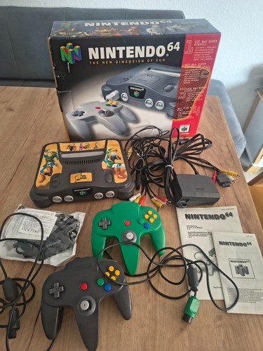 N64 konsole mit verpackung 2 - verpackung,,