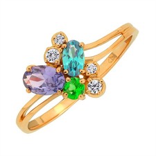 Damenring Russisches gold Ring