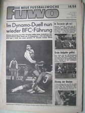 DDR Fuwo 14/84 Länderspiel
