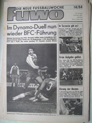 Ddr fuwo länderspiel - ddr,