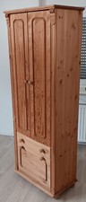 Dielenschrank, Kiefer Schrank massiv, Garderobenschrank, Schuhschrank