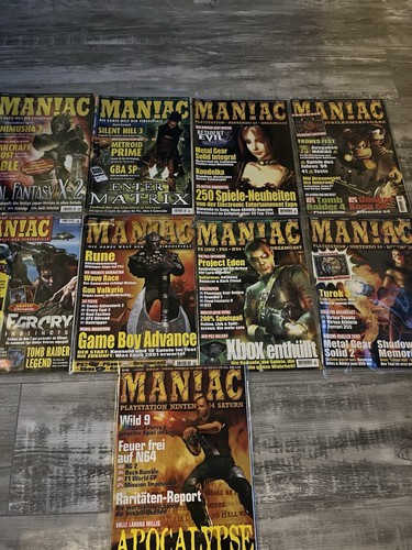 Videospiel magazine maniac - magazine,