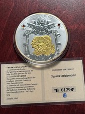Gigant-Medaille - Drei Päpste