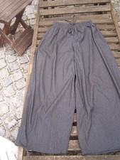 Zara Hose Gr. S, weites Bein, Grupo Inditex dunkelgrau