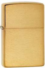 Zippo Messing Brass Brushed 60001165