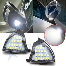 White LED Under Side Mirror